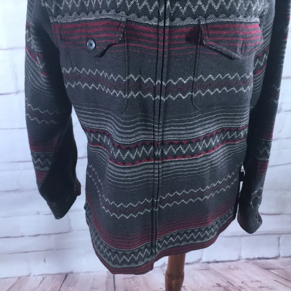 Woolrich Wool Aztec Shacket - Picture 4 of 9